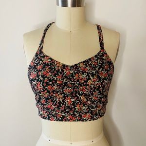 Forever 21 Floral Crop Top